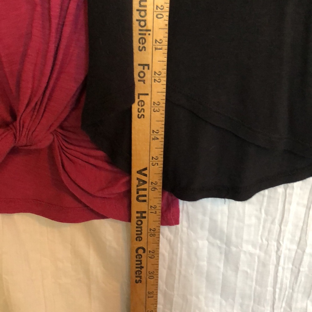 GRAYSON THREADS T shirt BP cranberry top & LORD & TAYLOR pink PJ bottoms size S - Picture 14 of 16